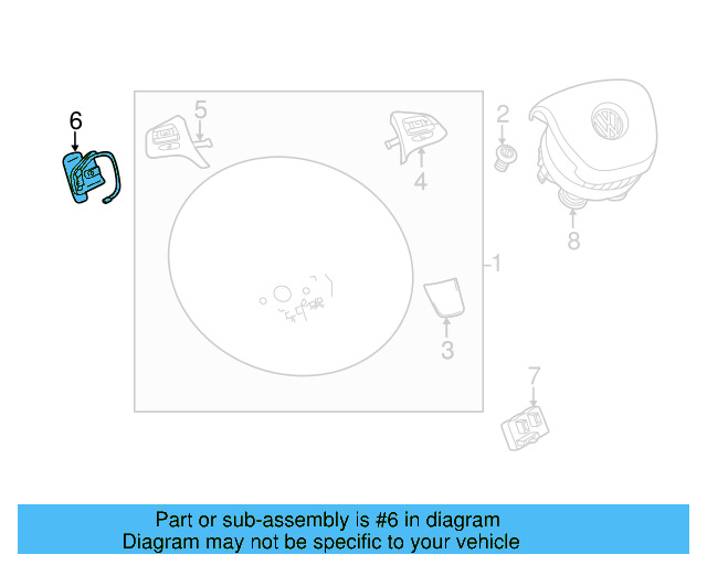 Shift Paddle 5K0-951-527-A-1QB - View 3