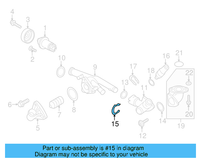 Adapter Retainer Spring 03H-121-142 - View 8