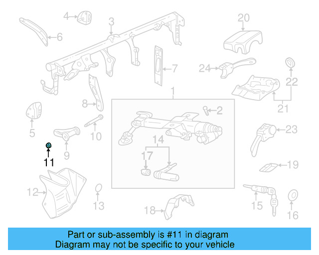 Bushing Nut N-011-183-12