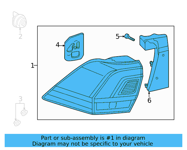 Combo Lamp Assembly 5NN-945-095-A - View 4