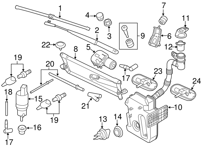 Level Sensor Seal 7M0-919-382 - View 48
