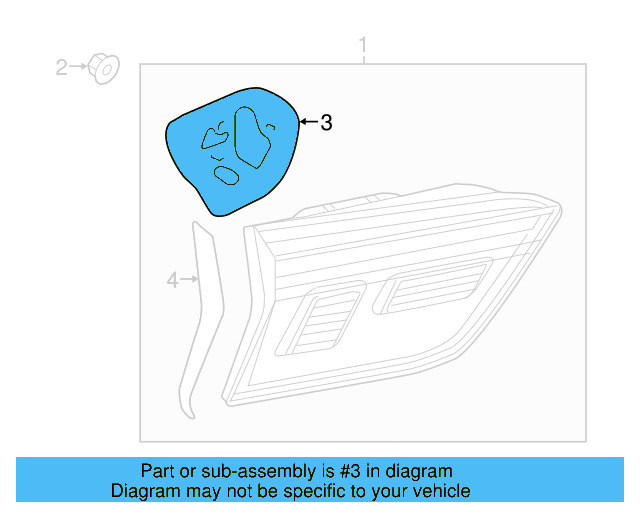 Backup Lamp Assembly Nut N-100-173-04 - View 9