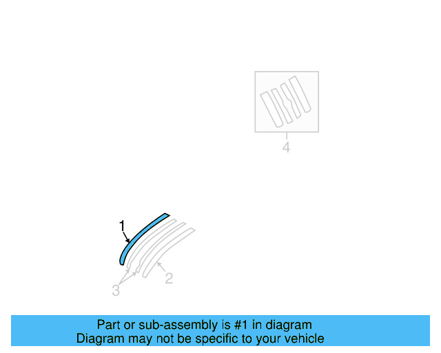 Hood Stripe 5C5-853-151-Q-LX4 - View 6