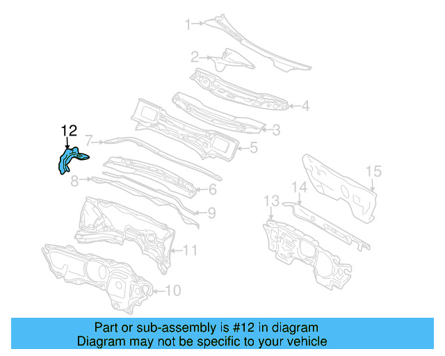 Filler Plate 1K0-803-178 - View 15