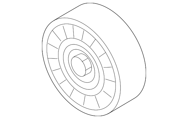 Idler Pulley 022-145-276-A - View 6