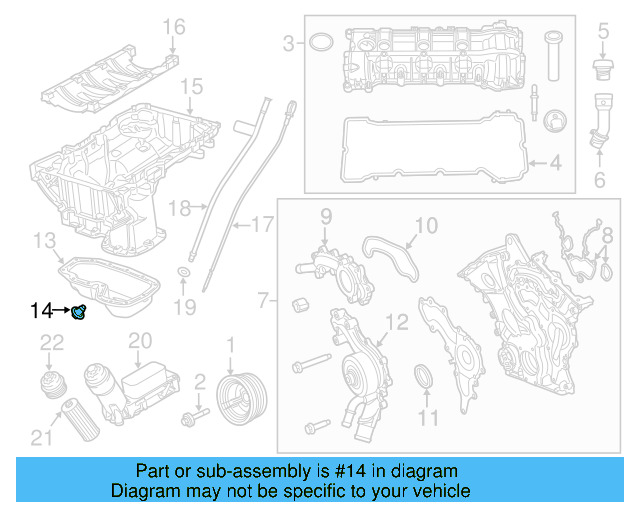 Drain Plug 7B0-103-624-A - View 3