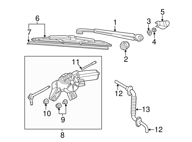 Wiper Motor Nut N-907-143-03 - View 47