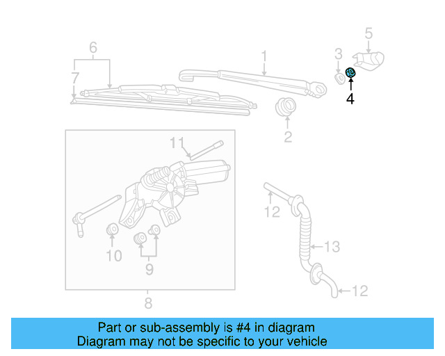 Wiper Arm Nut N-011-151-3 - View 18
