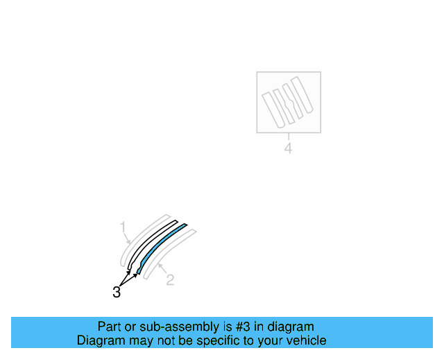 Hood Stripe 5C5-853-151-H-LY5 - View 7