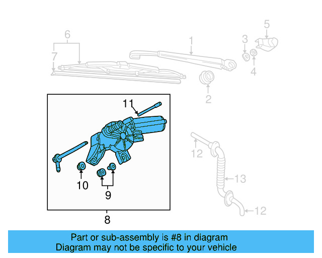 Wiper Motor Nut N-907-143-03 - View 49