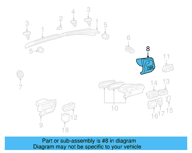 Housing 1H6-819-704-D-01C - View 3