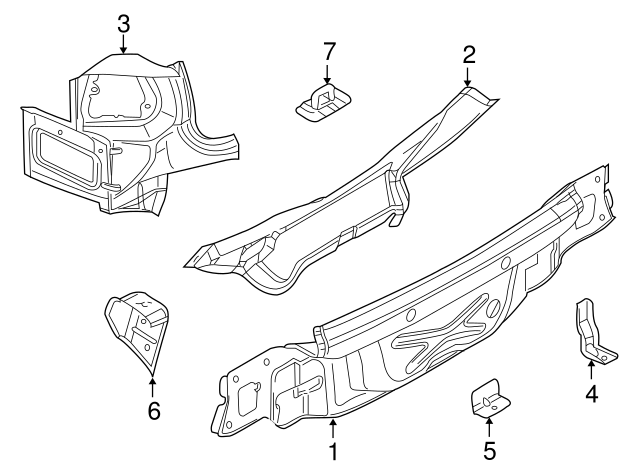 Tie Down Hook 1J0-804-299 - View 23