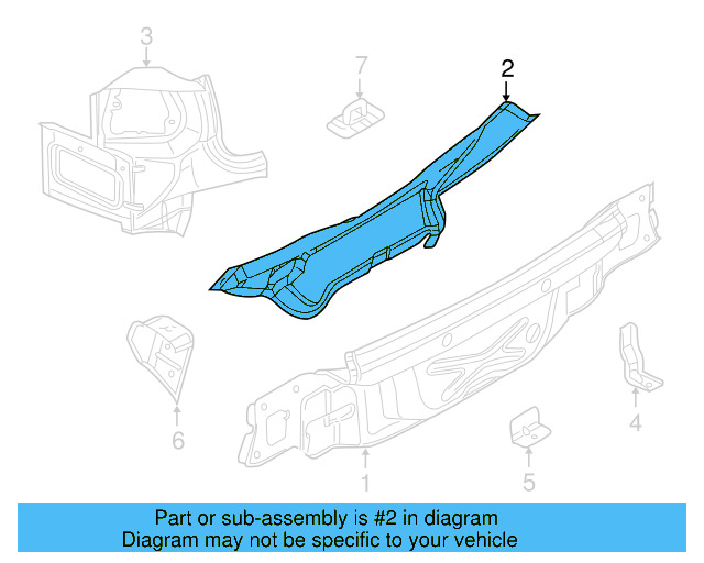 Inner Panel 5C6-813-311 - View 9