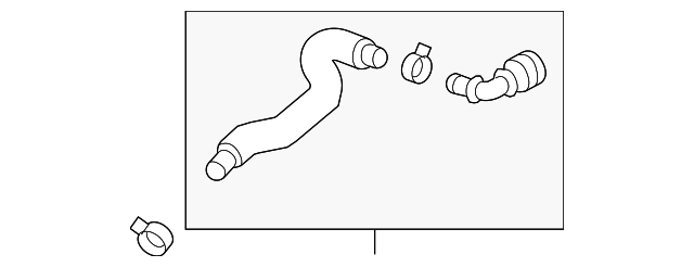 Lower Hose 1K0-122-073-GK - View 7