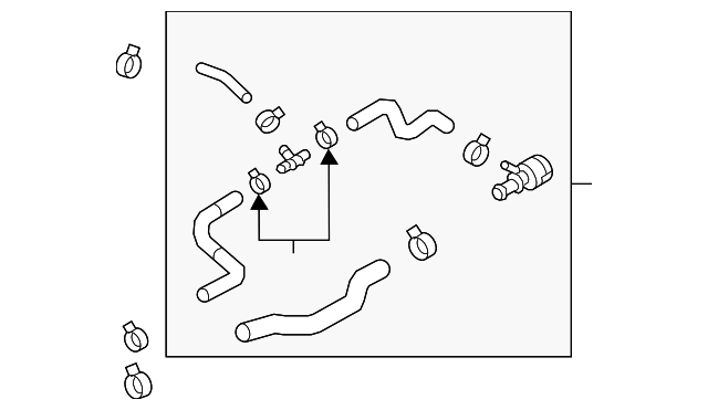 Inlet Hose 3C0-121-073-AE - View 12