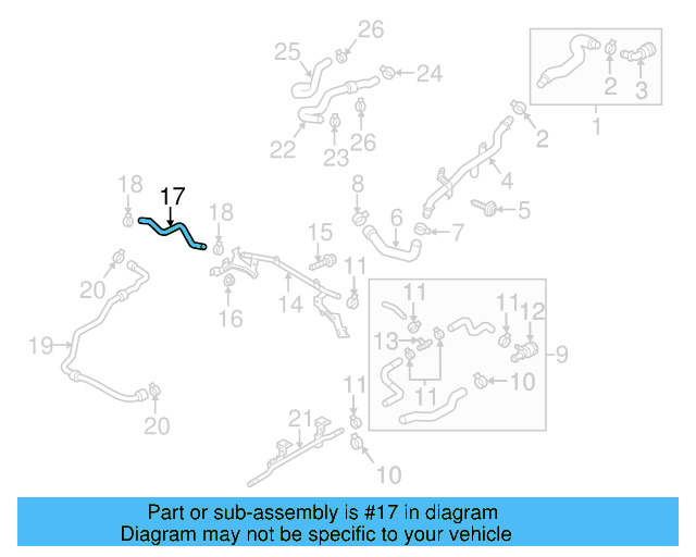 Outlet Hose 3C0-121-447-AK - View 17