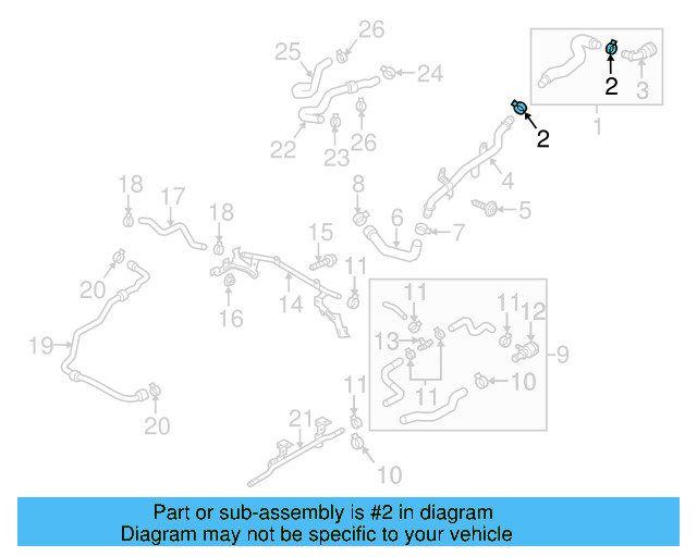 Upper Coupling Clamp N-909-265-01 - View 92
