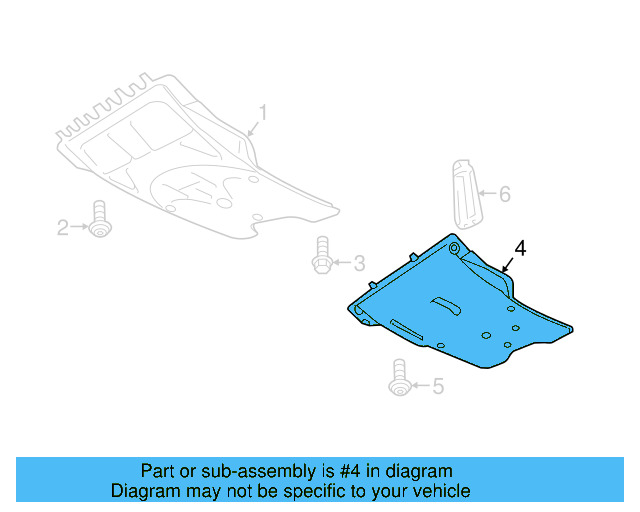 Skid Plate 3QF-825-901-C - View 4