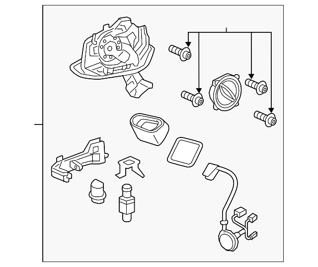 Mirror Assembly 7P6-857-508-BJ-9B9