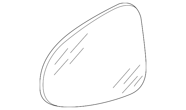 Mirror Glass 7P6-857-522 - View 3