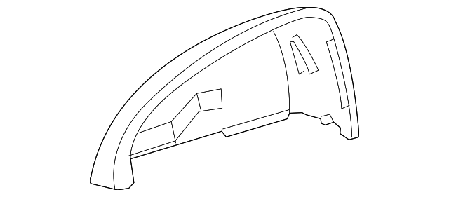 Mirror Cover (Unpainted) 7p6857537bgru