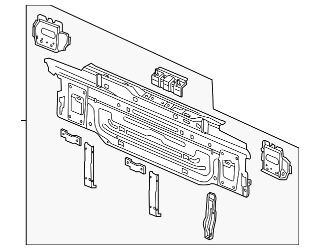Rear Body Panel 5G6-813-301-B - View 6