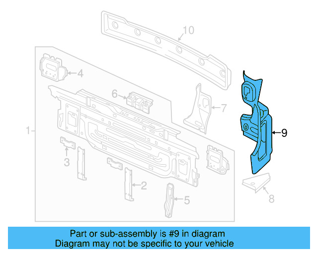 Tail Lamp Pocket 5G6-813-328-A - View 3
