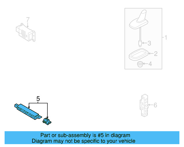 Antenna Booster 5N0-035-552-N - View 2