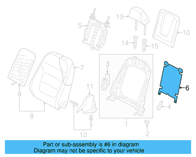 Seat Back Panel 5N0-881-989-D - View 21