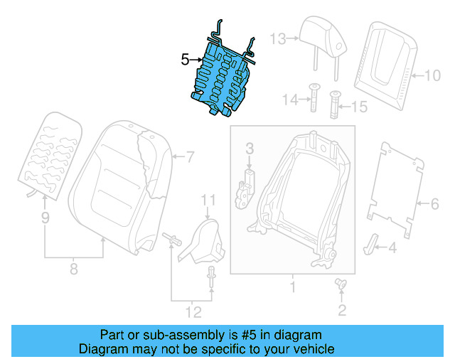 Lumbar Support 5N0-881-880-H - View 18