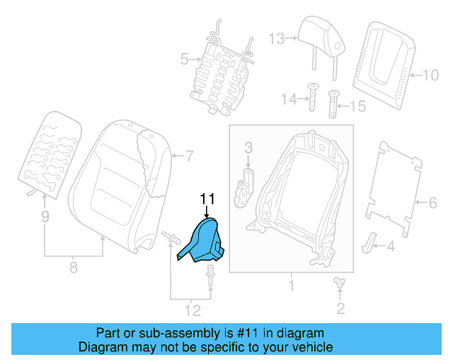 Pivot Cover 8T0-881-328-A-95T - View 5