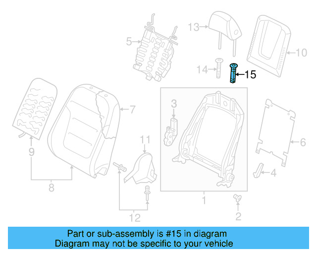 Headrest Guide 1K0-881-920-Q-95T - View 4