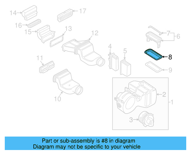 Blower Motor 701-819-021-B - View 9