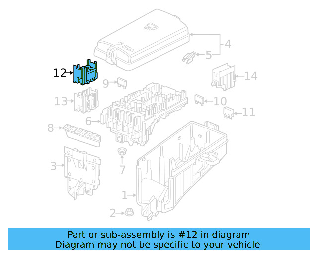 Relay Plate 5Q0-937-507-C - View 24