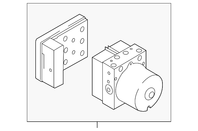 ABS Pump Assembly 1K0-614-517-DE-BEF