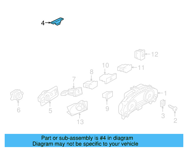 Sunlight Sensor 7P6-907-539-A - View 4