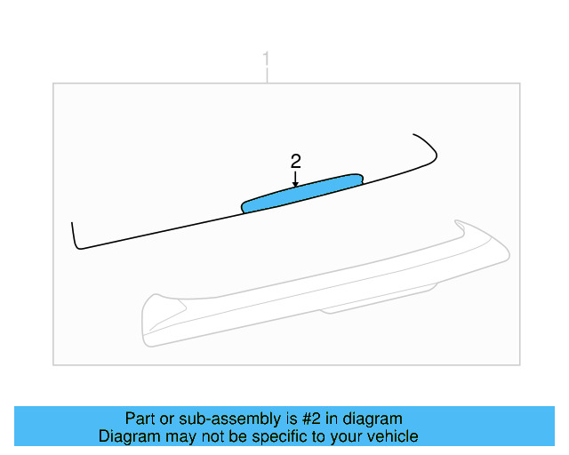 Spoiler Gasket Set 5K6-898-533 - View 11
