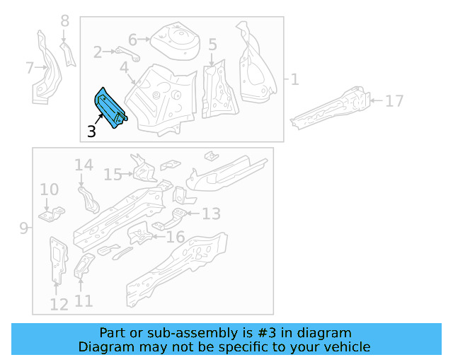 Apron Assembly Retainer 3QF-810-812 - View 4