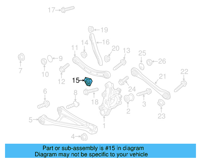 Ft Upper Control Arm Mount Bolt N-105-326-02