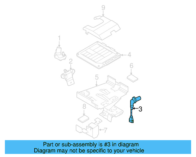Crankshaft Position Sensor 03C-906-433-E - View 18