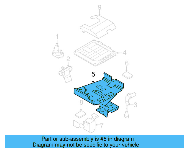 Mount Bracket 5K0-906-507 - View 17