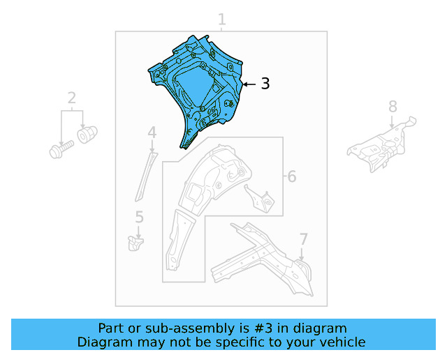 Inner Panel 2GJ-809-406