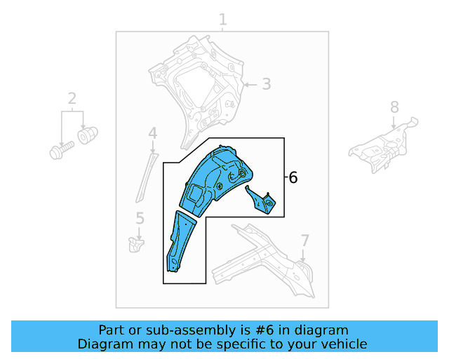 Outer Wheelhouse 2GJ-809-410