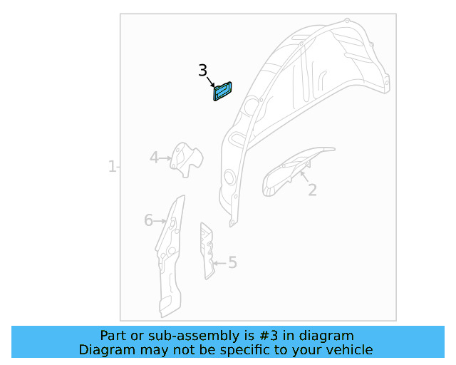 Tie Down Hook 1J0-804-299 - View 61