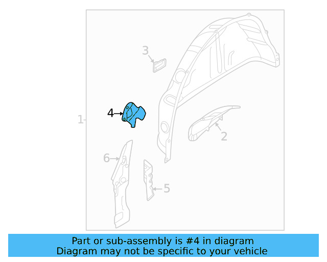 Tie Down Hook 1J0-804-299 - View 65
