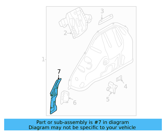 Inner Panel 575-810-422 - View 3