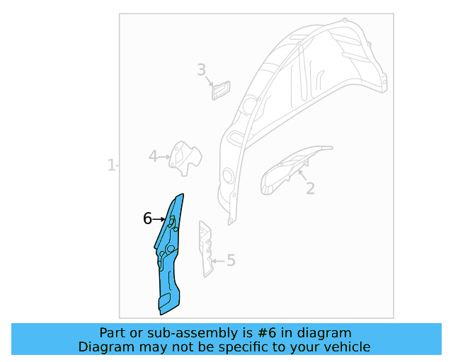 Inner Panel 575-810-421 - View 3
