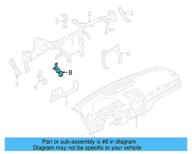 Deform Element 7P1-880-687-B - View 3