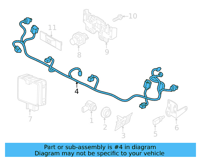 Harness 3CN-971-095-AP - View 5