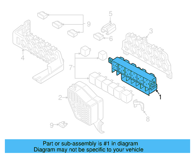 Fuse Box 8D1-941-824 - View 36